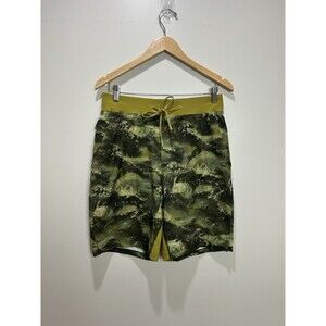 Lululemon T.H.E. Linerless Short 9" High Dive Auric Gold Multi Mens Medium